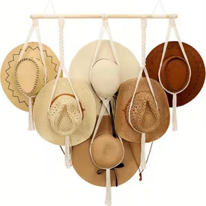 Boho Macrame Hat Hanger