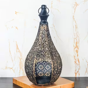 Metal Lantern Candle Holder