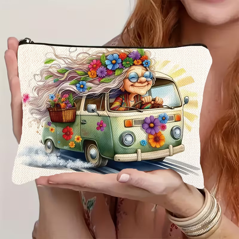 Hippie-Style Makeup Bag