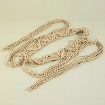 Rope Braided Fashion Belt