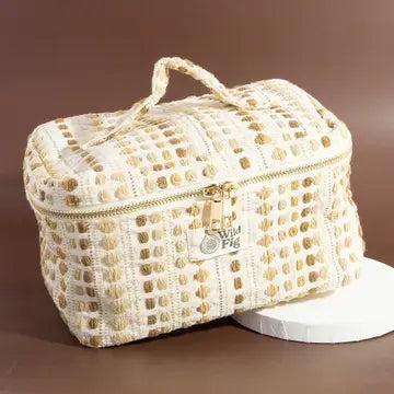 Textured Cream Makeup Case