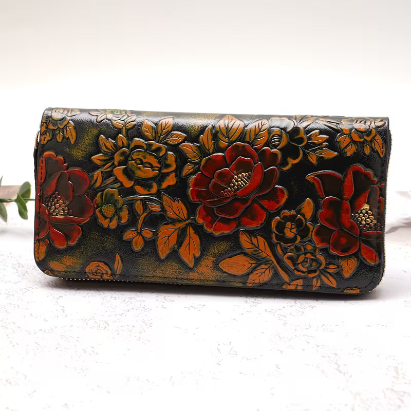 Vintage Floral Wallet]